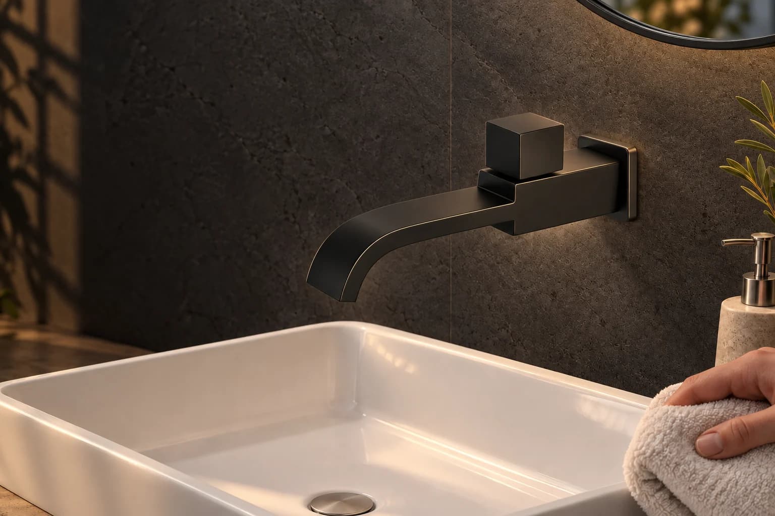 Nástěnné kuchyňské baterie — WC1142
