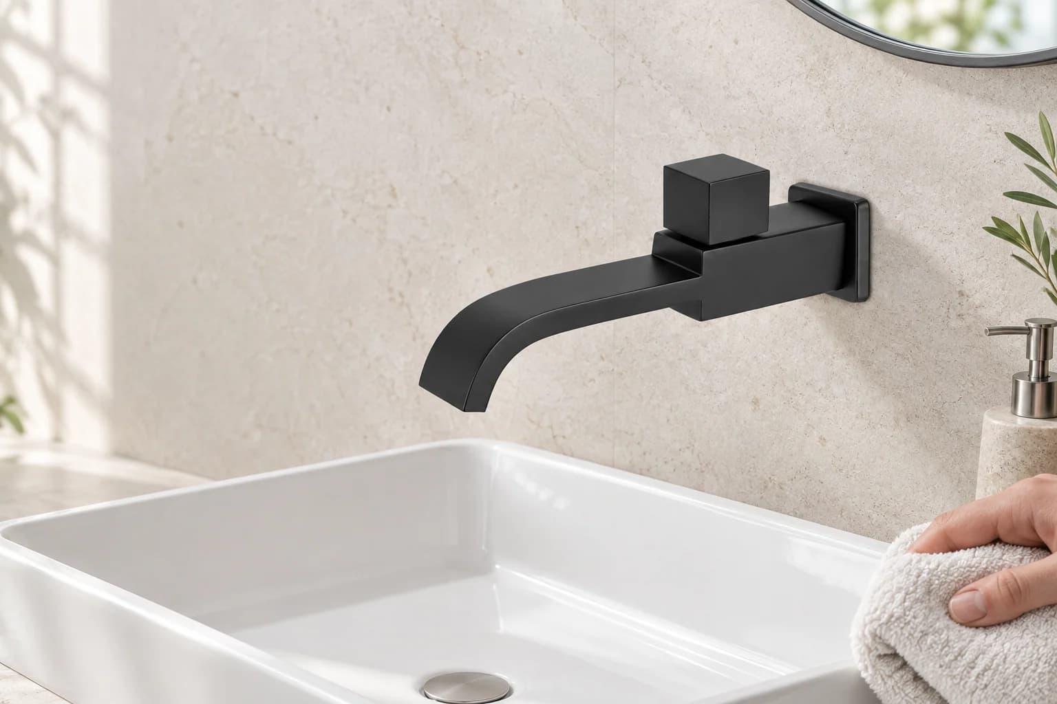 Nástěnné kuchyňské baterie — WC1142