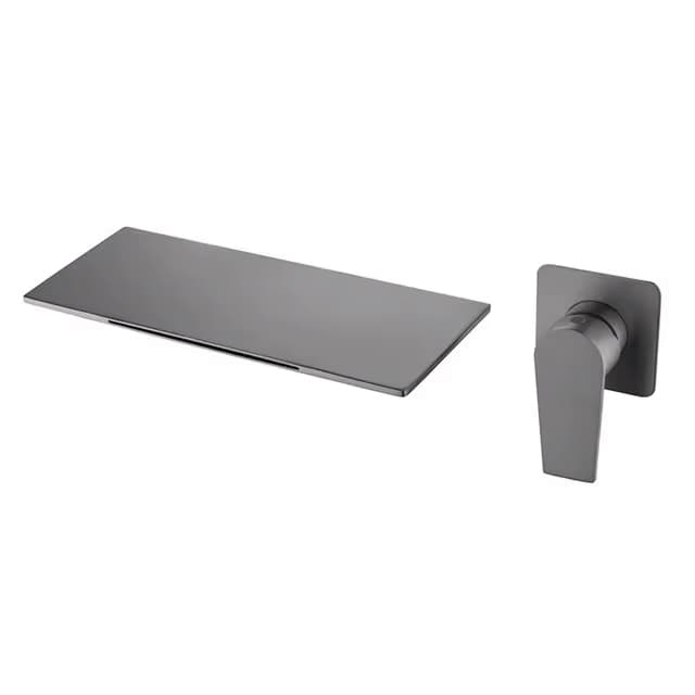 Nástěnná vodopádová baterie BSW1722 v tmavě šedé gunmetal