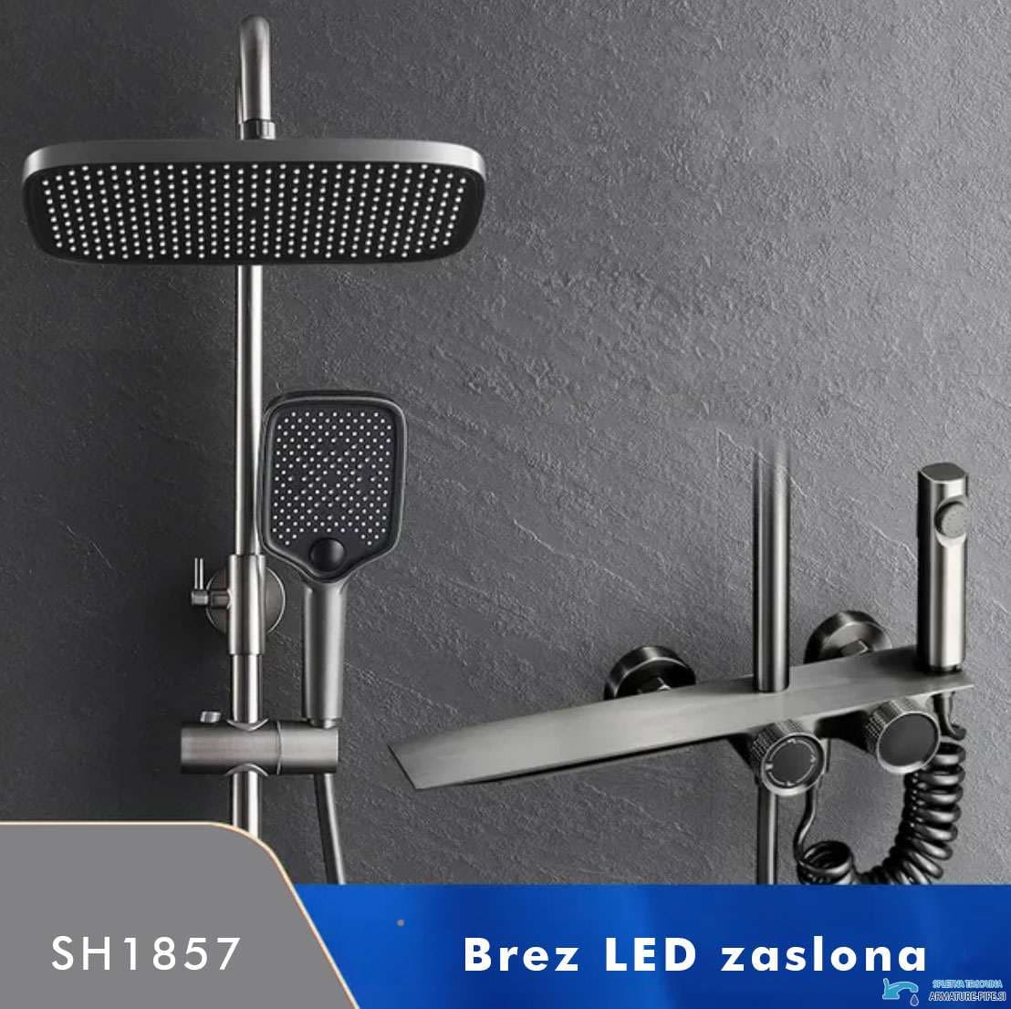 Luksuzni Gunmetal Nadometni Tus Sistem Tus Elite Edition Sh1857