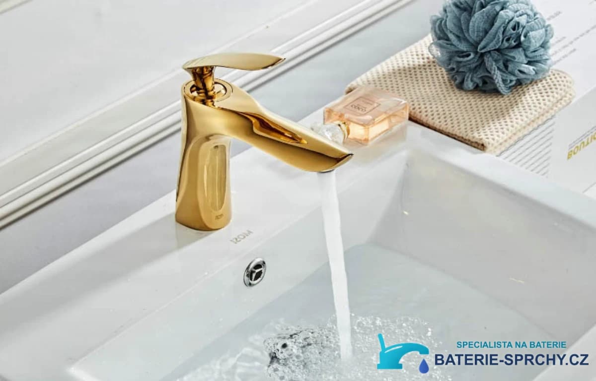 BS1210: Stojánková umyvadlová baterie ELITE EDITION BS0 z mosazi v matné černé, chromu a černo-chromovém provedení