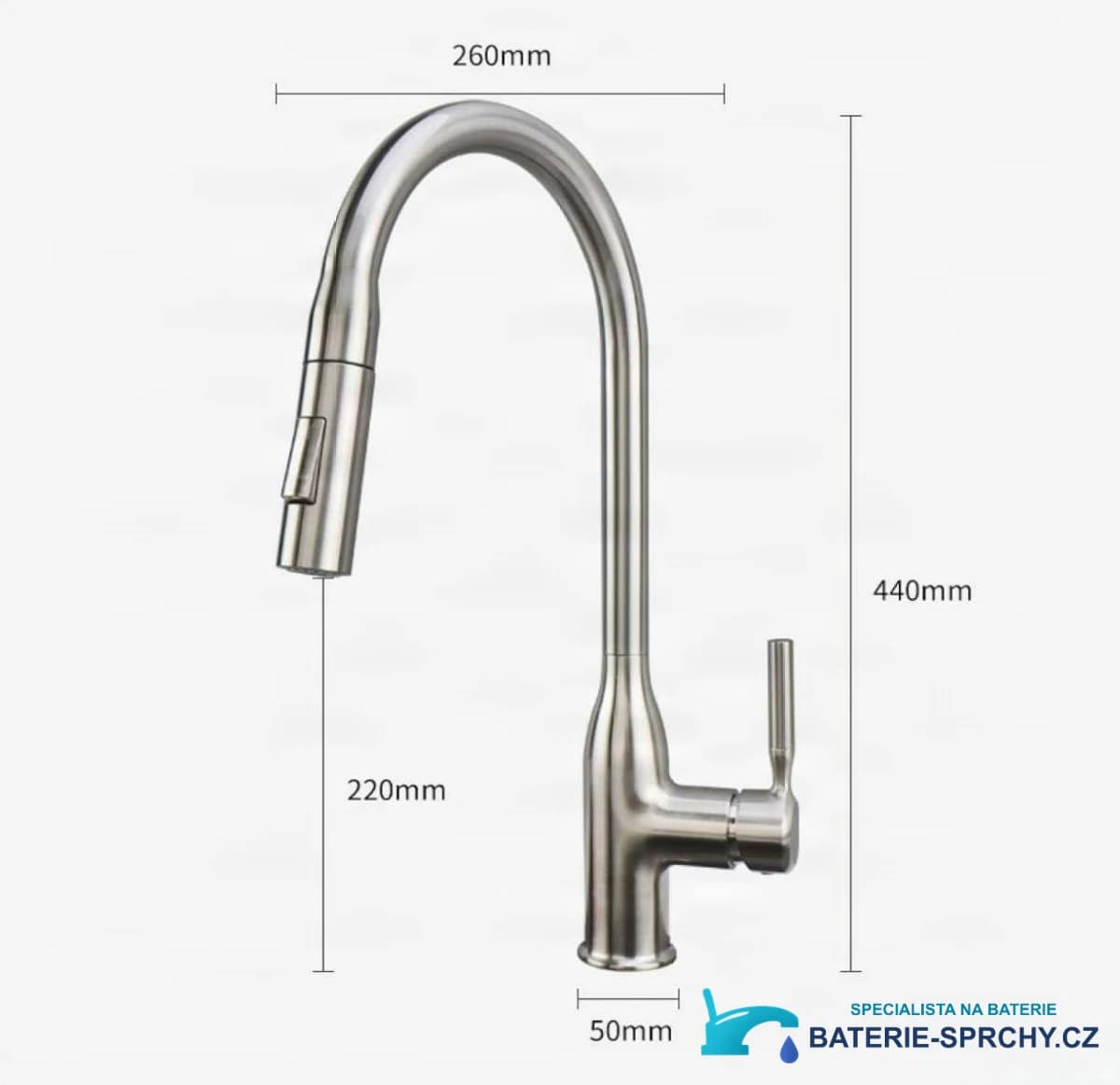 Izvlecna Kuhinjska Armatura Pipa Eyn Ks15174 11