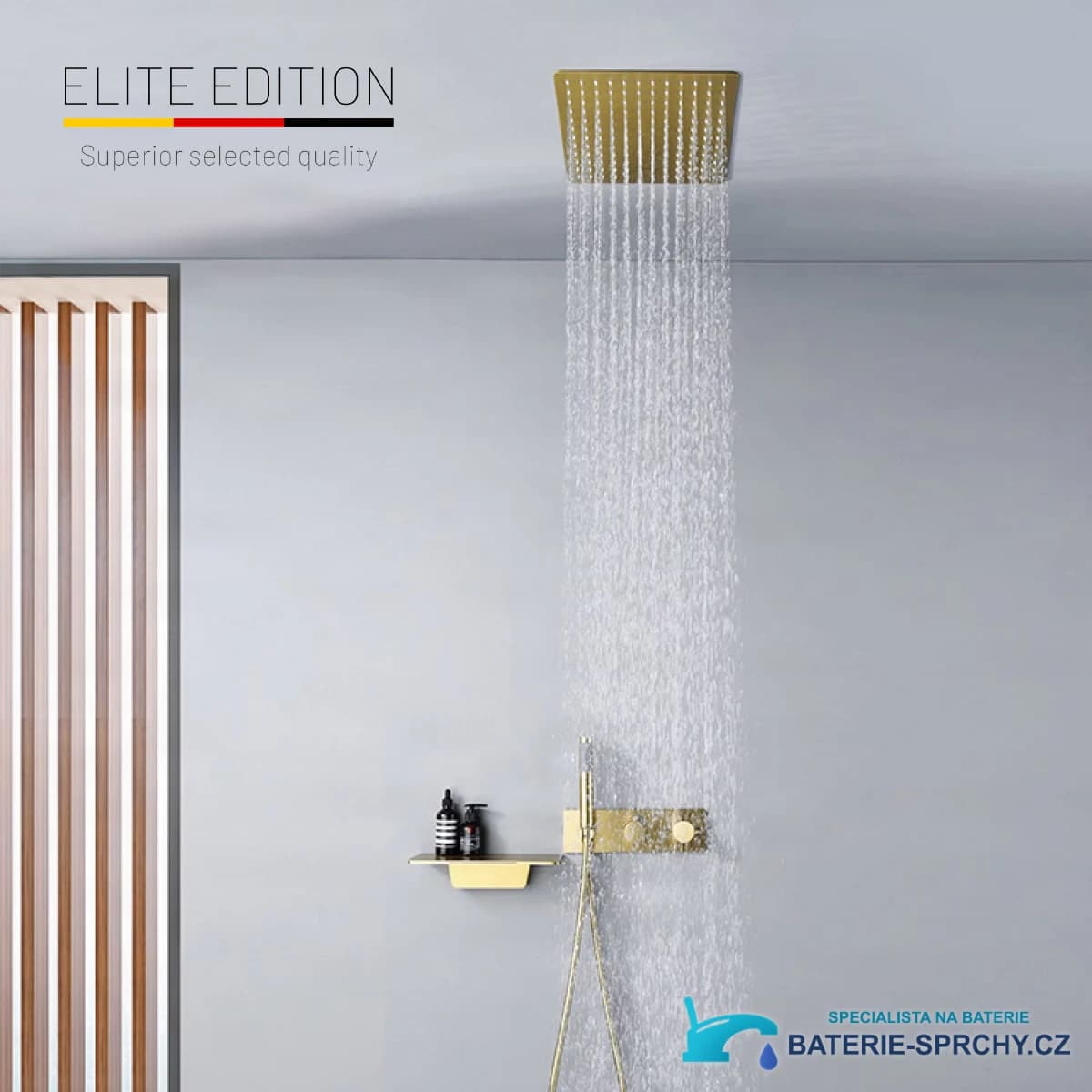 BCS1499 ELITE EDITION BCS1499-1 v kartáčovaném zlatém provedení